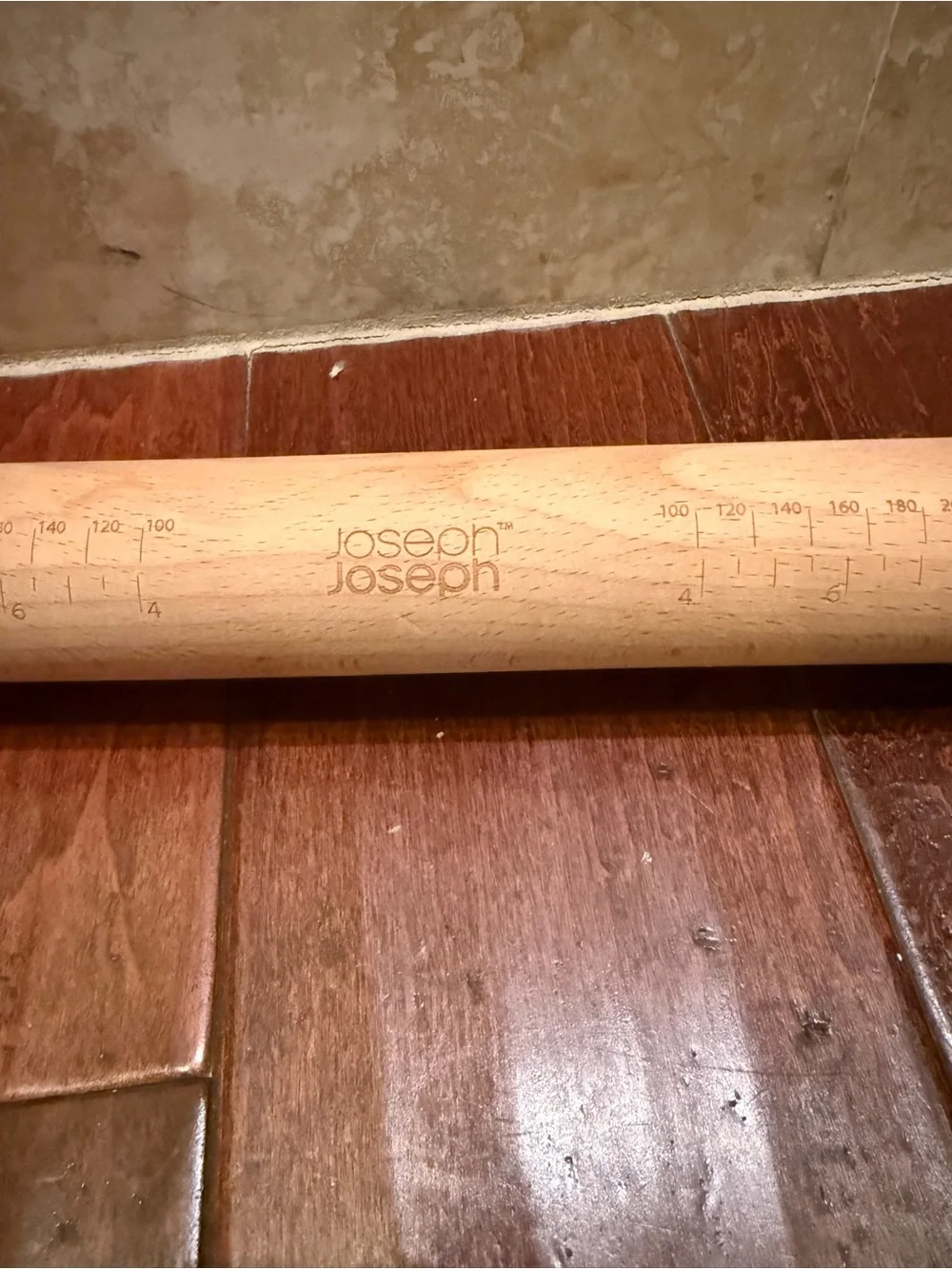 Joseph Joseph Precision Adjustable Rolling Pin Set of Thickness Rings